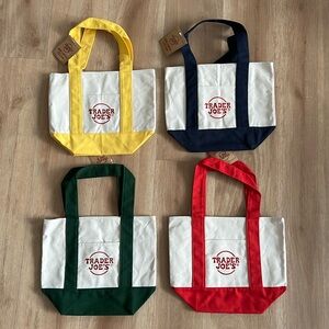 Trader Joes Mini Canvas Tote
